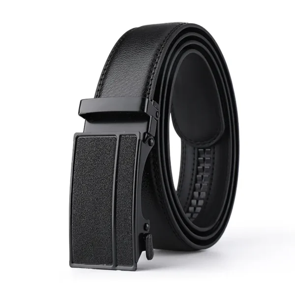 Cintos de couro genuíno, masculino, [Dwts],  fivela automática preto, cintos cummerbunds cinturão homens - Image 21