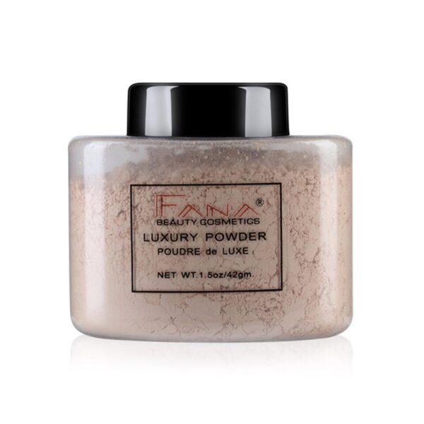 Pó facial suave solto, controle de óleo rosto, pó maquiagem corretivo highlighter pó mineral maquiagem solto pó escova - Image 7