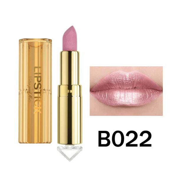 Batom Brilhante Matte, Batom Flip Glitter, Impermeável, Kissproof, Rosa Nu, Laranja, 12 cores, Coréia - Image 2