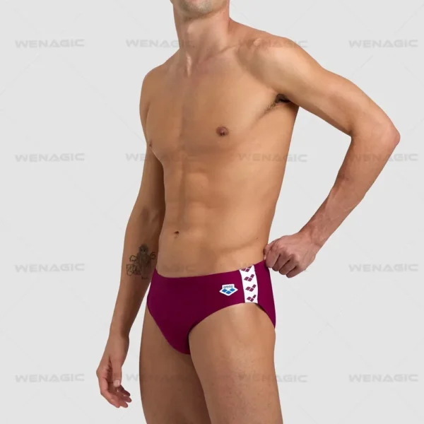 Sungas masculina, Swim Briefs Triângulo, Shorts Natação, Racing Briefs Racer Banhistas Profissional para Treinamento e Competição - Image 9