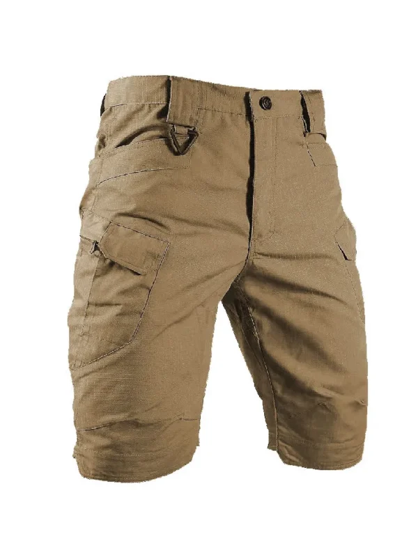 Bermudas masculina de camuflagem, militar tático, multi bolsos, shorts cargo, masculino respirável, secagem rápida, calças curtas de caminhada, verão - Image 4