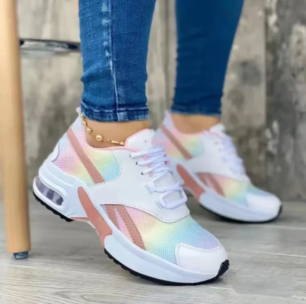 Sapatos (tênis) feminino esportivos de malha respirável, tênis ao ar livre, casuais - Image 7