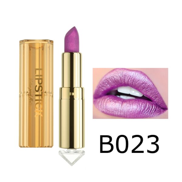 Batom Brilhante Matte, Batom Flip Glitter, Impermeável, Kissproof, Rosa Nu, Laranja, 12 cores, Coréia - Image 18