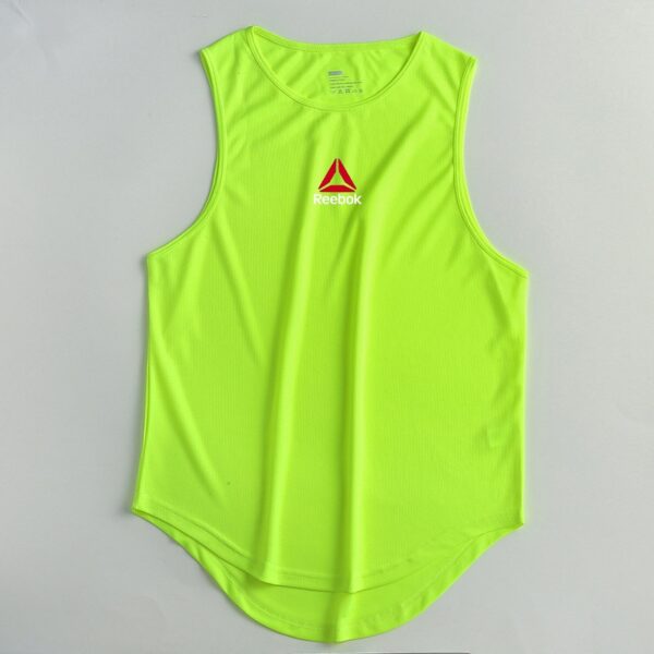 Camisetas masculina regata de ginástica sem mangas, treino, musculação, fitness, impressão de marca, roupas esportivas de praia, coletes musculares, novo, 2023 - Image 12