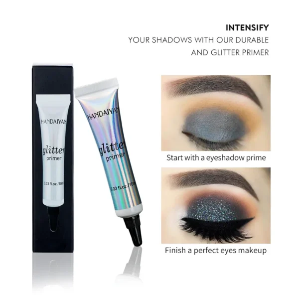 Sombras, creme, durável, primer Matte Base Long Lasting Color Glitter Eyeshadow Glue Cream Enhance Durable Eye Maquiagem, beleza. - Image 5