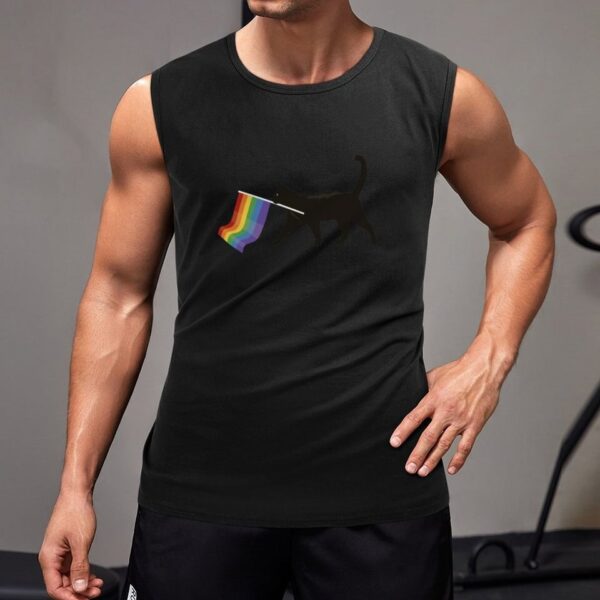 Camisetas masculina regata LGBTQ - T-Shirt. - Image 5