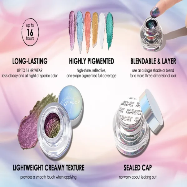 Sombras líquida 24 cores, Focallure, duradouro, impermeável, perolado, brilho, maquiagem, cosméticos - Image 21