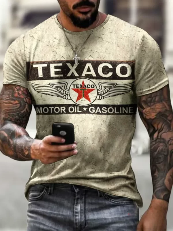 Camisetas masculina manga curta nova harajuku o-neck compass impressão masculina camisa de verão oversized na moda superior poliéster material - Image 13