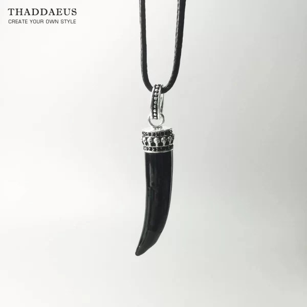 Colar unissex, Contas Colar Dente, Novo, Max Corda Moda Jóias, Estilo Europa, Rebelde Cruz Bijoux, Amigo - Image 6