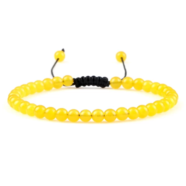 Pulseiras unissex mini pedra natural, ajustável 4mm contas de chakra pulseira mini pedra natural agats lava olho de tigre frisado. - Image 29