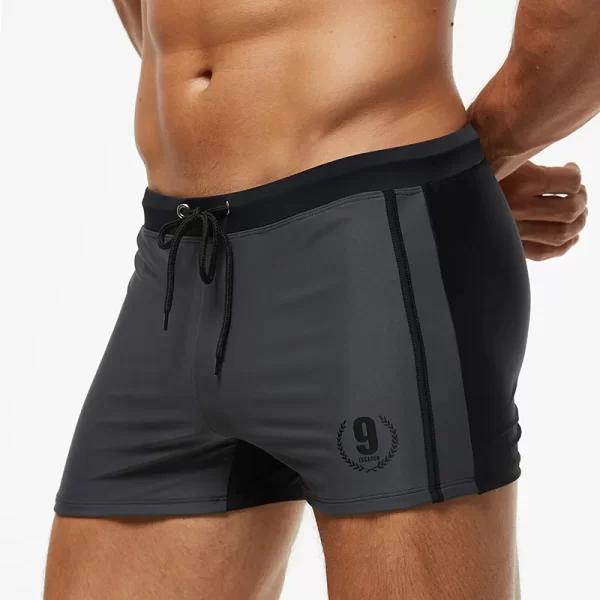 Shorts de praia Sunga respirável masculino, moda praia, calção de banho, cuecas boxer, shorts - Image 9