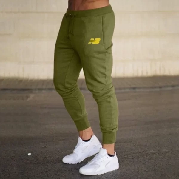 Calça de malha casual masculina, calça de secagem rápida, calça basculadora, calças para fitness, treino, corrida, basquete - Image 17
