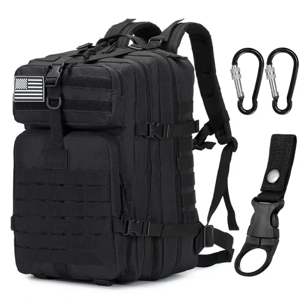 Mochila tática militar para homens, grande capacidade, de nylon impermeável, sacos de caça e acampamento, de pesca, 48 L, 25L - Image 7