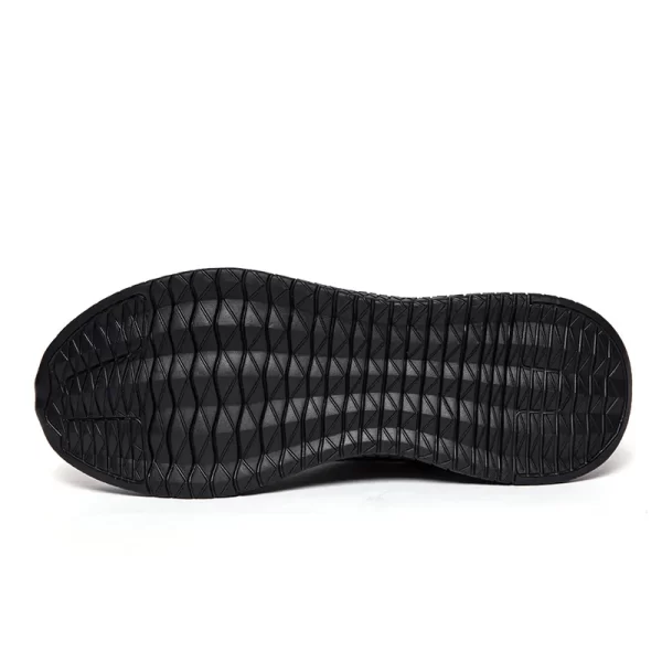 Tênis de malha masculino, sapatos casuais lac-up respirável leve caminhada, tamanho 39-48 - Image 6