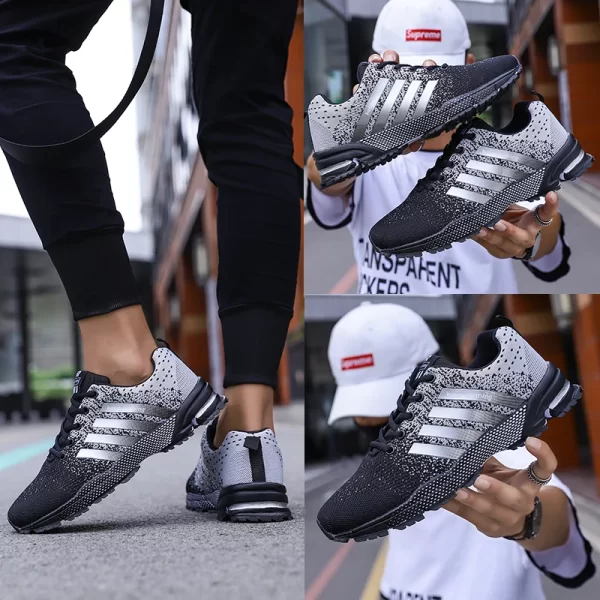 Tênis Masculino, Tênis de Corrida Masculino, Tênis Respirável ao Ar Livre Tênis Leve Feminino Tênis Confortável Sneathery Training Shoes - Image 5