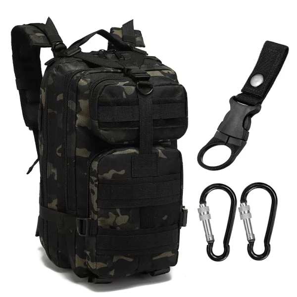 Mochila tática militar para homens, grande capacidade, de nylon impermeável, sacos de caça e acampamento, de pesca, 48 L, 25L - Image 16