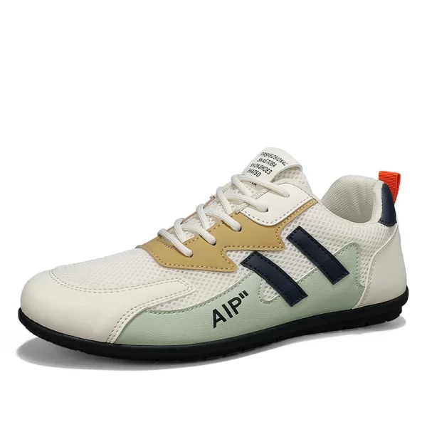 Sapatos masculinos de malha respirável, confortável e elegante, versátil ao ar livre, sapatos de caminhada casuais, novo - Image 7