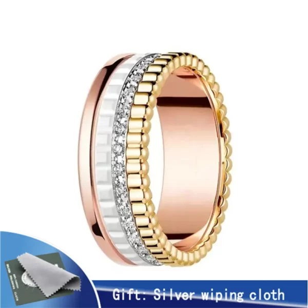 Anéis unissex 925 anel de prata esterlina, anel personalizado, anel rotativo, clássico e luxuoso, moda - Image 8