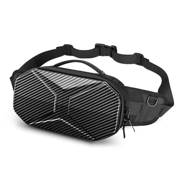 Bolsa anti-furto de peito, Ozuko, sacos de ombro impermeáveis, mensageiro de viagem curta, bolsa tiracolo com carregamento USB, moda - Image 10
