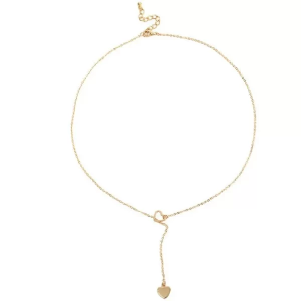 Colar de coração de cobre para mulheres, pingentes boho, joias da moda, presente para menina, moda, novo - Image 6