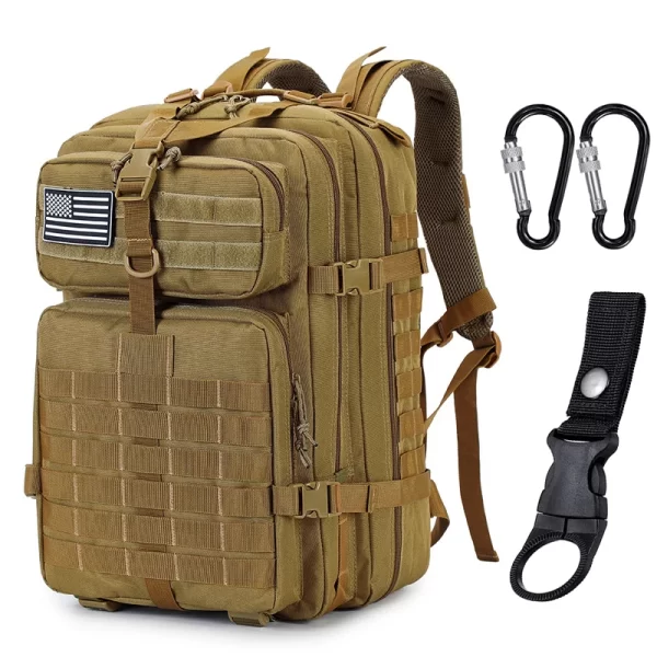 Mochila tática militar para homens, grande capacidade, de nylon impermeável, sacos de caça e acampamento, de pesca, 48 L, 25L - Image 8