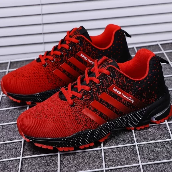 Tênis Masculino, Tênis de Corrida Masculino, Tênis Respirável ao Ar Livre Tênis Leve Feminino Tênis Confortável Sneathery Training Shoes
