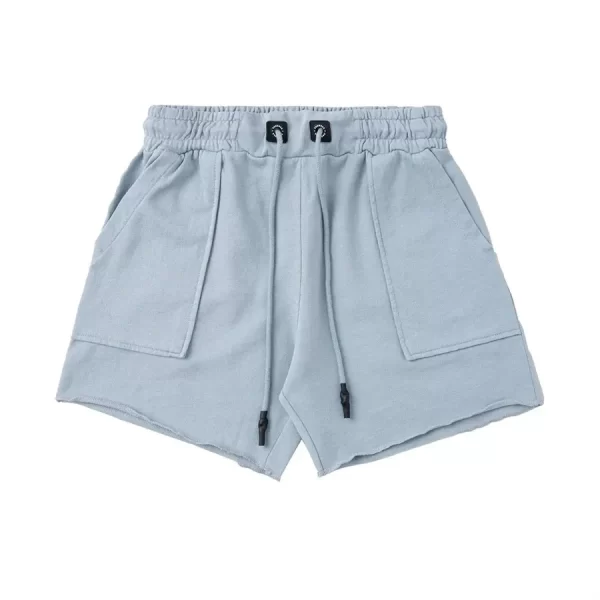 Shorts/Bermuda de algodão solta masculina calça curta casual, corredores fitness, shorts de musculação, nova moda, verão. - Image 7