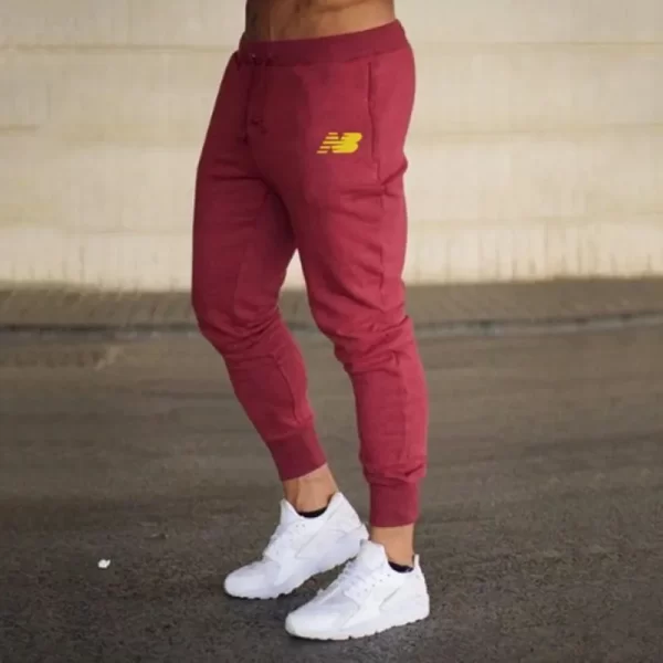 Calça de malha casual masculina, calça de secagem rápida, calça basculadora, calças para fitness, treino, corrida, basquete - Image 10