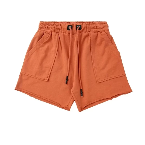 Shorts/Bermuda de algodão solta masculina calça curta casual, corredores fitness, shorts de musculação, nova moda, verão. - Image 9