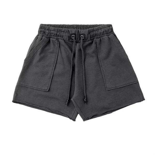 Shorts/Bermuda de algodão solta masculina calça curta casual, corredores fitness, shorts de musculação, nova moda, verão. - Image 6