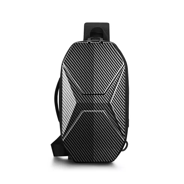 Bolsa anti-furto de peito, Ozuko, sacos de ombro impermeáveis, mensageiro de viagem curta, bolsa tiracolo com carregamento USB, moda - Image 11