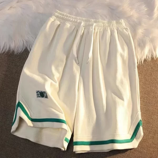 Shorts, Calções de treino casual masculino, Tamanhos positivos, Esportes, Basquete, Futebol, Calças de treino, Fitness, Verão. - Image 2