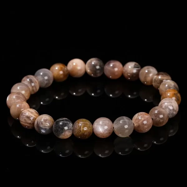 Pulseiras unissex, Yooperlite fogo pedra energia meditação fengshui  jóias jd pedra natural chama frisado - Image 13