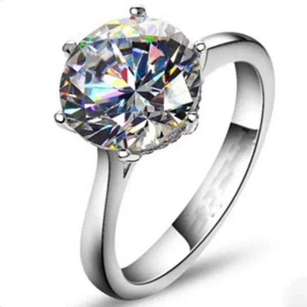 Anéis feminino de diamante feito à mão cz promessa real 925 prata esterlina noivado casamento anéis de banda gemstones festa jóias - Image 38