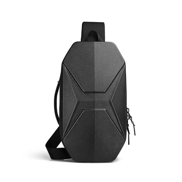 Bolsa anti-furto de peito, Ozuko, sacos de ombro impermeáveis, mensageiro de viagem curta, bolsa tiracolo com carregamento USB, moda - Image 12