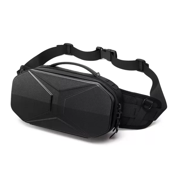 Bolsa anti-furto de peito, Ozuko, sacos de ombro impermeáveis, mensageiro de viagem curta, bolsa tiracolo com carregamento USB, moda - Image 7