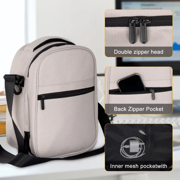 Bolsas/Sacos de armazenamento macio para Meta Quest 3, VR Glasses Zipper Bags, Travel Carrying Bag, Elite Strap, Acessórios VR - Image 5