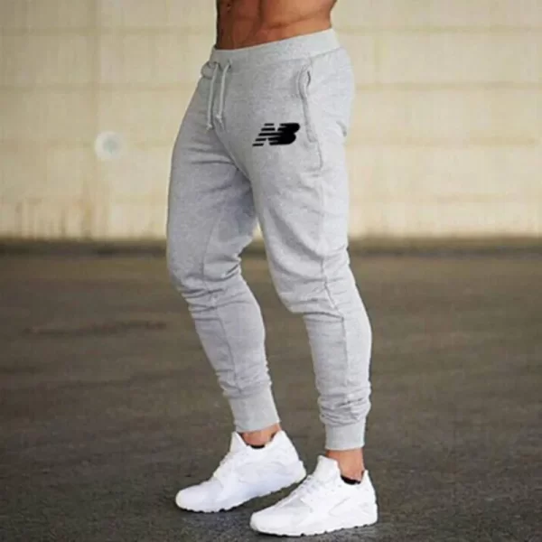 Calça de malha casual masculina, calça de secagem rápida, calça basculadora, calças para fitness, treino, corrida, basquete - Image 15