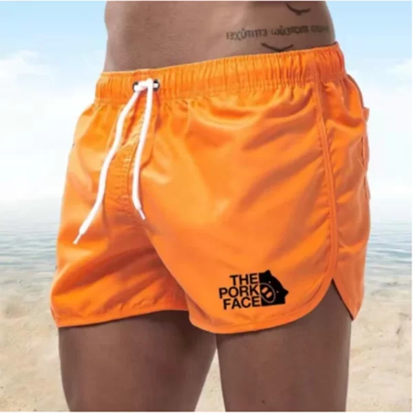 Shorts de praia de verão masculino, calção sexy, shorts de corrida, shorts de surf, moda praia esportiva, novo - Image 7