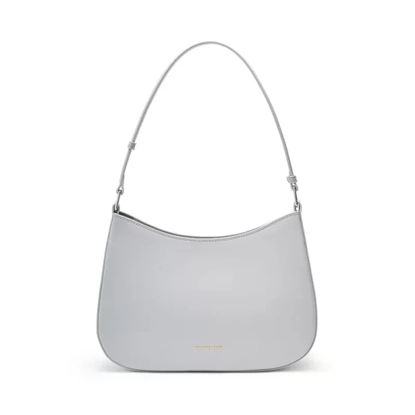 Bolsa de couro feminina, genuíno Hobo Underarm Shoulder, bolsa monocromática, bolsa de casamento, moda luxuosa, alta qualidade - Image 7