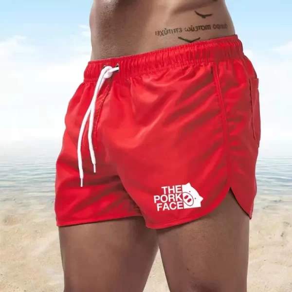 Shorts de praia de verão masculino, calção sexy, shorts de corrida, shorts de surf, moda praia esportiva, novo - Image 15