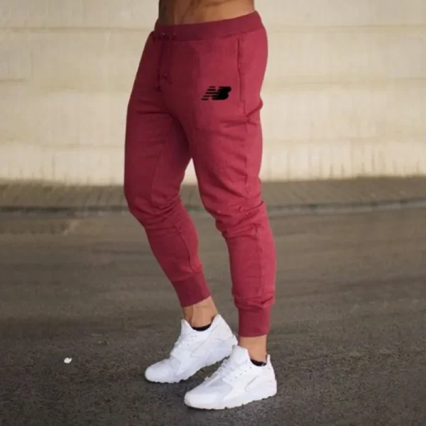 Calça de malha casual masculina, calça de secagem rápida, calça basculadora, calças para fitness, treino, corrida, basquete - Image 6