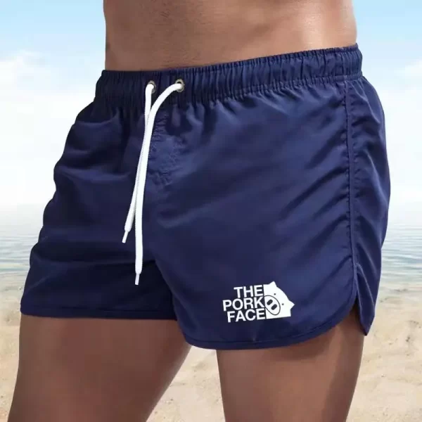 Shorts de praia de verão masculino, calção sexy, shorts de corrida, shorts de surf, moda praia esportiva, novo - Image 3