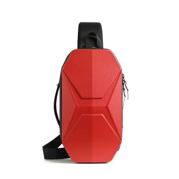 Bolsa anti-furto de peito, Ozuko, sacos de ombro impermeáveis, mensageiro de viagem curta, bolsa tiracolo com carregamento USB, moda - Image 13