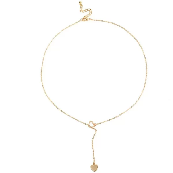 Colar de coração de cobre para mulheres, pingentes boho, joias da moda, presente para menina, moda, novo - Image 7