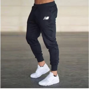 Calça de malha casual masculina, calça de secagem rápida, calça basculadora, calças para fitness, treino, corrida, basquete