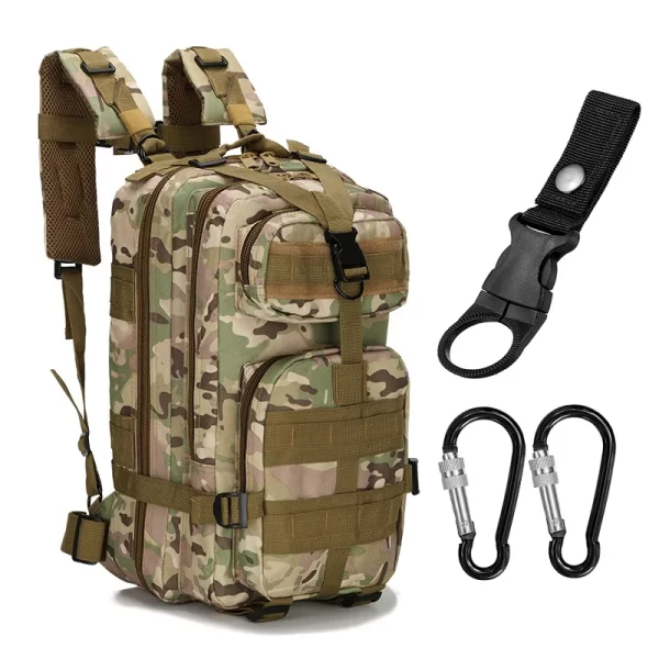 Mochila tática militar para homens, grande capacidade, de nylon impermeável, sacos de caça e acampamento, de pesca, 48 L, 25L - Image 14