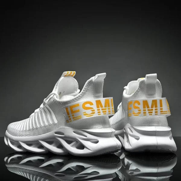 Tênis masculino casual, malha respirável, tênis aumento de altura sapatos moda masculino sapatos tamanho 39-46 adulto - Image 4