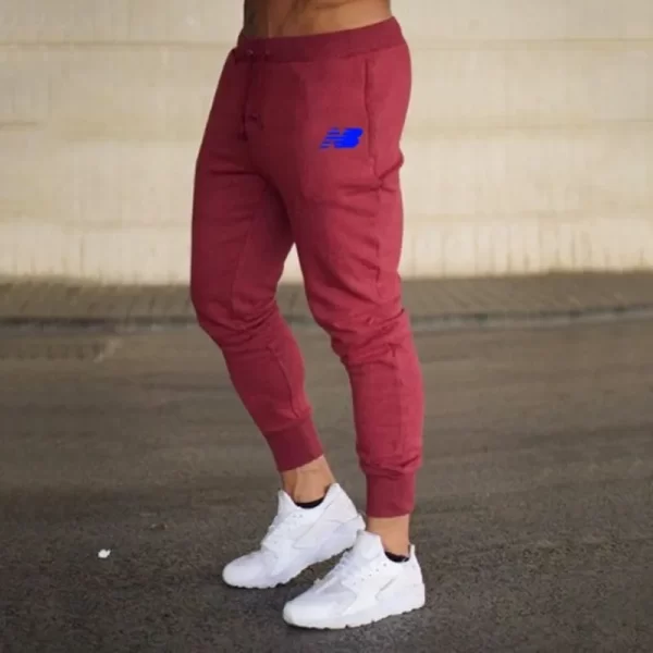 Calça de malha casual masculina, calça de secagem rápida, calça basculadora, calças para fitness, treino, corrida, basquete - Image 11