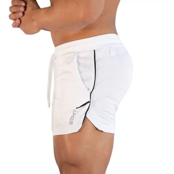 Shorts masculino de ginástica de secagem rápida, Roupa Fitness, Treino, Corrida, Esportes, Casual, Atletismo, Atletismo - Image 6